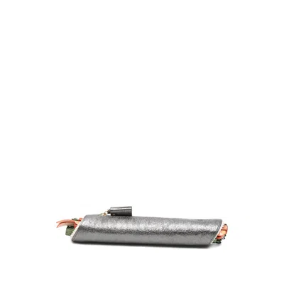 Anya Hindmarch Anthr Wallet In Silver