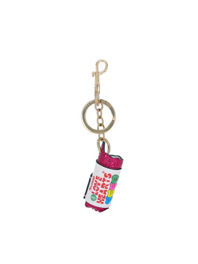 ANYA HINDMARCH ANYA BRANDS 'LOVE HEARTS CHARM' KEYRING