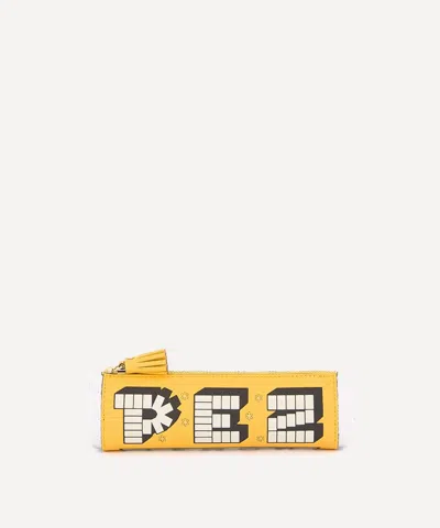 Anya Hindmarch Anya Brands Pez Leather Pencil Case