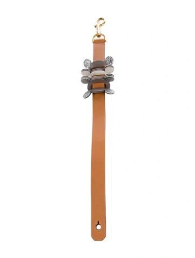 Pre-owned Anya Hindmarch Bag Strap In Neutral