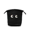 Anya Hindmarch Eyes-patch Make Up Bag In Black