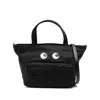 Anya Hindmarch Mini Eyes E/w Tote Bag In Black