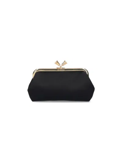 Anya Hindmarch Bespoke Maud Tassel Clutch - Black