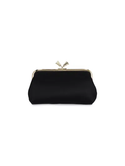 Anya Hindmarch Bespoke Maud Tassel Pouch In Black