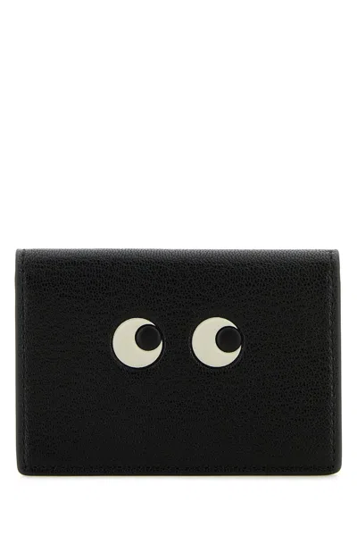 Anya Hindmarch Eyes Card Holder In Black