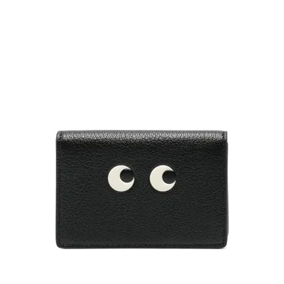 ANYA HINDMARCH ANYA HINDMARCH BLACK WALLETS & PURSES WOMEN