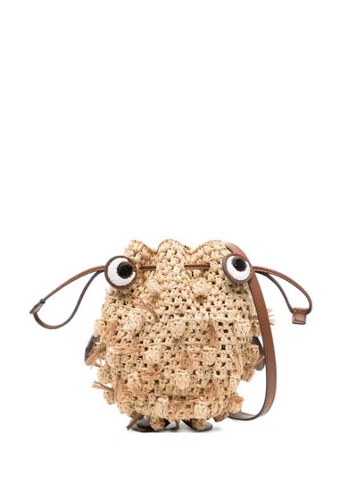 Anya Hindmarch Blowfish Mini Bag In Neutral