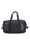 Anya Hindmarch Sleek Black Tote Bag With Gold Accents In Black