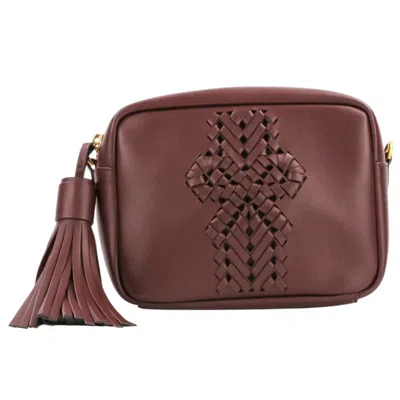 Pre-owned Anya Hindmarch Bordeaux Shoulder Bag ()