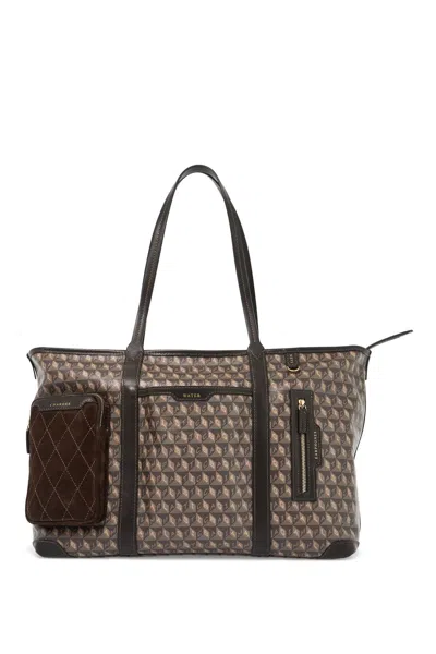 Anya Hindmarch Borsa I Am A Plastic Bag In Flight Tote In Brown