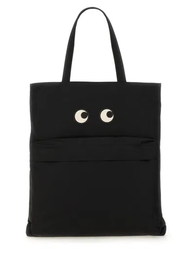 Anya Hindmarch Borsa Tote "eyes" In Black