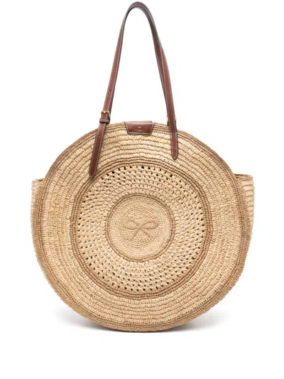 Anya Hindmarch Bow-embroidered Tote Bag