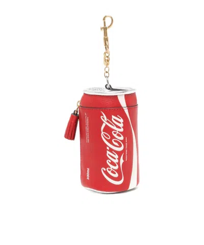 Anya Hindmarch Coke Leather Coin Purse In Red