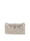 Anya Hindmarch Neeson Leather Clutch Bag In Gold