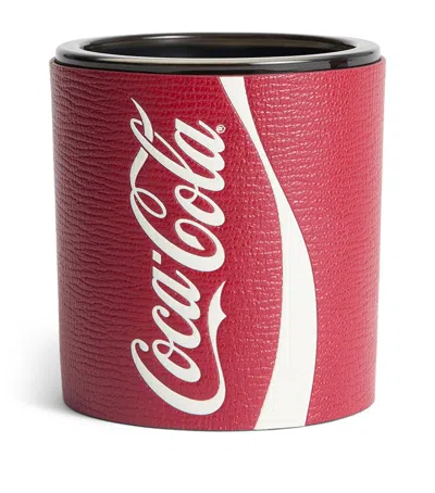 Anya Hindmarch Coca Cola Candle In Red