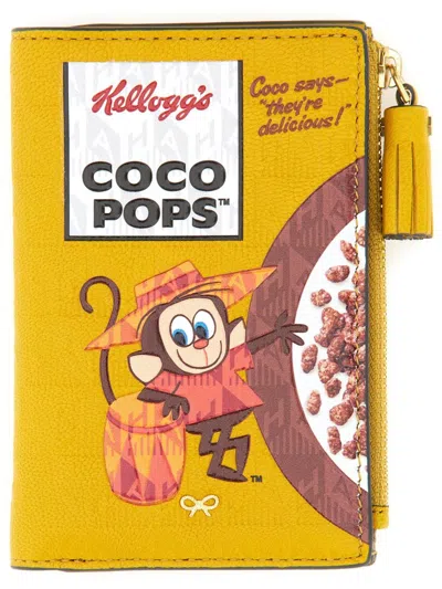 Anya Hindmarch Coco Pops Folding Wallet In Multi