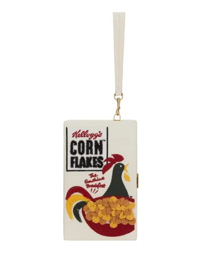 Anya Hindmarch Cornflakes Clutch Bag In Neutral
