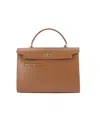 Anya Hindmarch Mortimer Leather Top Handle Bag In Brown