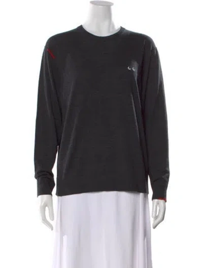Pre-owned Anya Hindmarch Crew Neck Sweater In Multi