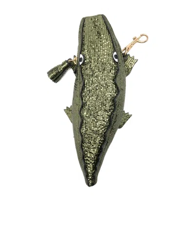 ANYA HINDMARCH CROCODILE WALLET