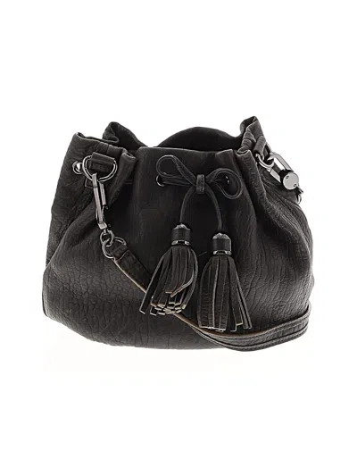 Pre-owned Anya Hindmarch Crossbody Bag In Gray