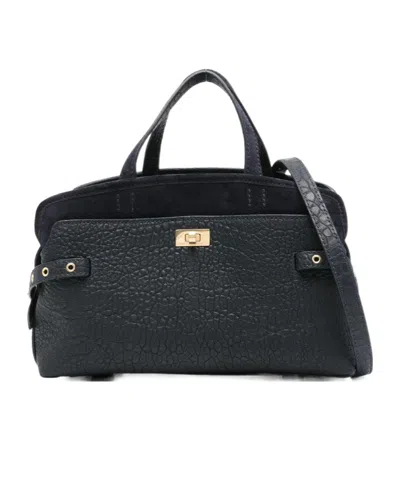ANYA HINDMARCH DOUBLE HANDLE SHOULDER BAG
