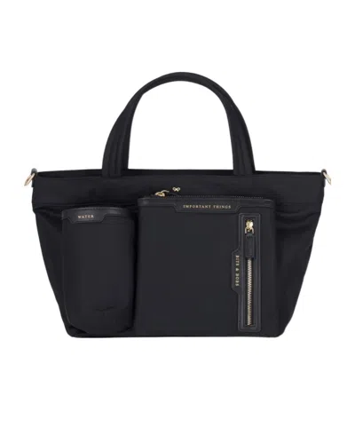 Anya Hindmarch Pocket Organiser Tote Bag In Black