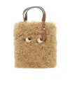 Anya Hindmarch Double Handle Shoulder Bag In Brown