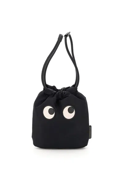 ANYA HINDMARCH ANYA HINDMARCH DRAWSTRING POUCH EYES