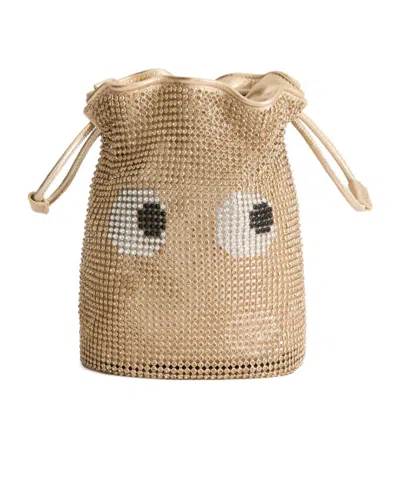 ANYA HINDMARCH DRAWSTRING SHOULDER BAG