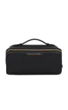 Anya Hindmarch Dressing Table In Black Ah Logo Nylon In Black