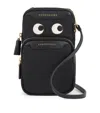 Anya Hindmarch Black Nylon Eyes Essentials Crossbody Bag In Black