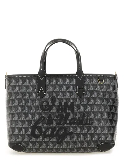 Anya Hindmarch Embellished Pattern Tote Bag In Black