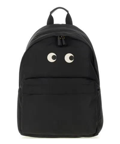 Anya Hindmarch Eyes Backpack In Black