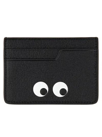 Anya Hindmarch Eyes Card Case In Black