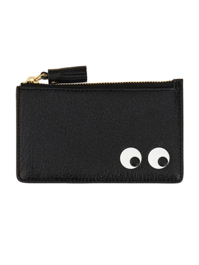 Anya Hindmarch Eyes" Card Holder In Black