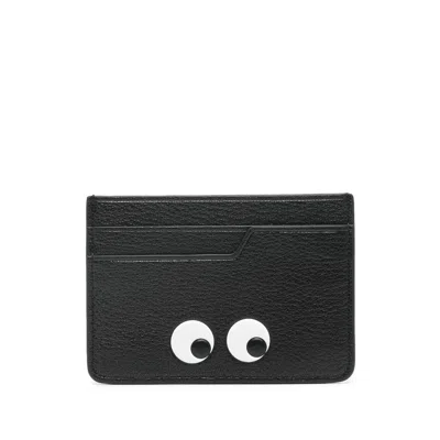 Anya Hindmarch Eyes Card Holder In Black