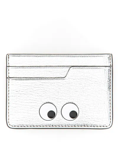 Anya Hindmarch Women's Eyes Card Holder In Neutral