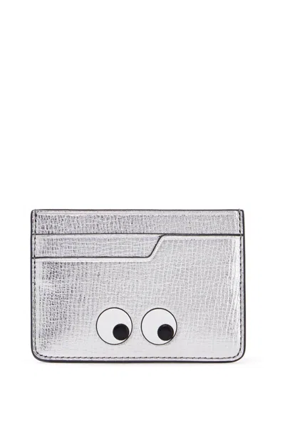 Anya Hindmarch Eyes Cardholder In Silver