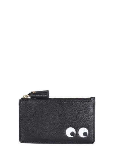 Anya Hindmarch Eyes Cardholder In Black