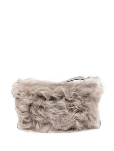 Anya Hindmarch Eyes Clutch In Gray