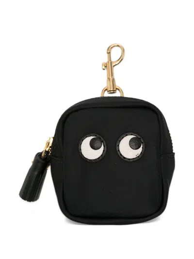 Anya Hindmarch Eyes Ear Pods Pouch In Black