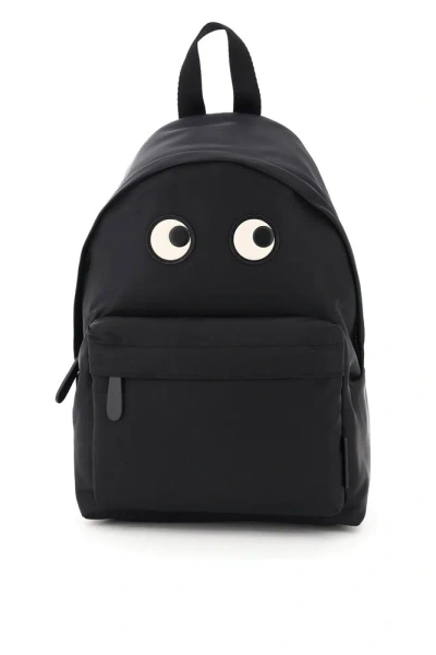 Anya Hindmarch Eyes Patch Backpack In Black