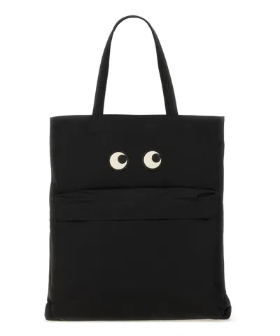 Anya Hindmarch Eyes Tote Bag In Black