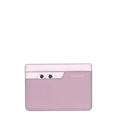 Anya Hindmarch Eyes Zipless Card Wallet In Orange