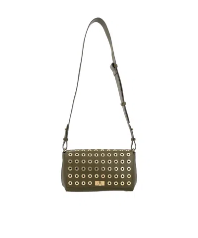 ANYA HINDMARCH FLAP SHOULDER BAG