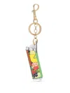 Anya Hindmarch X Fruit Pastilles Leather Key Charm In Green