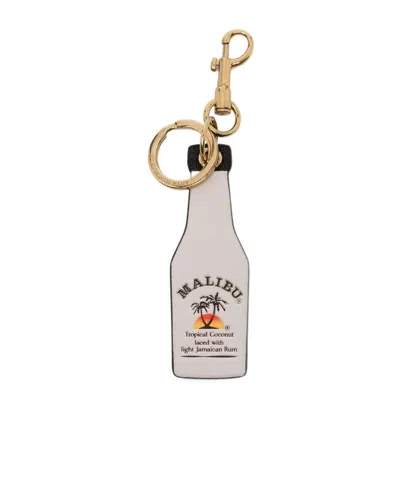 Anya Hindmarch Gold Hardware Keychain