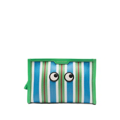 Anya Hindmarch Green Make Up Bags Women In Multi