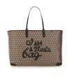 Anya Hindmarch I Am A Plastic Bag Tote Bag In Brown